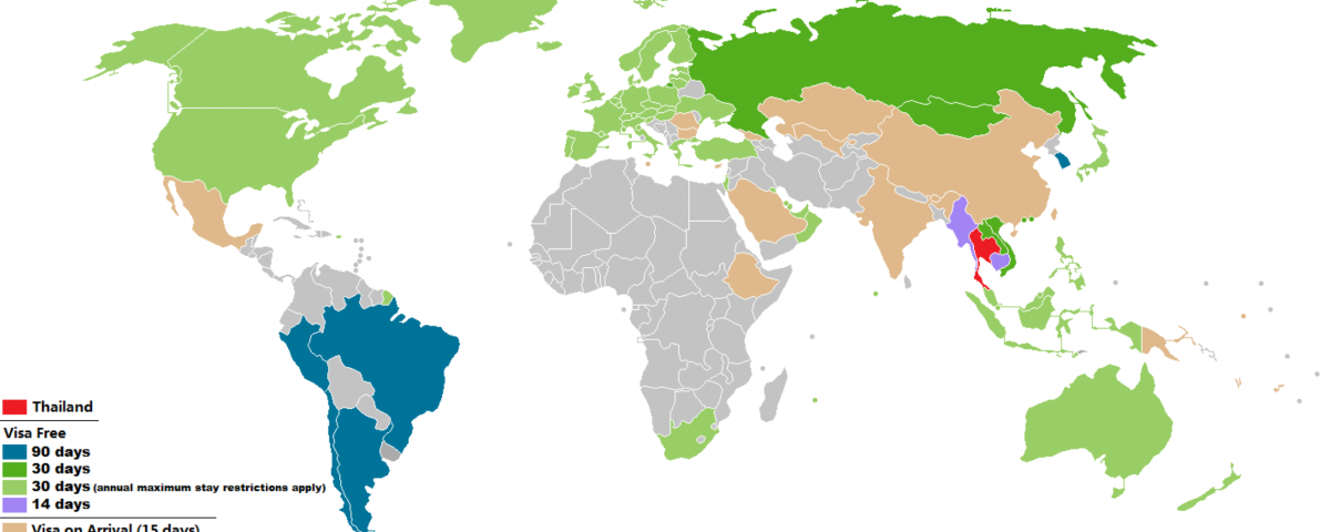 Which Countries Need Visa For Thailand Hand to Hand Combat